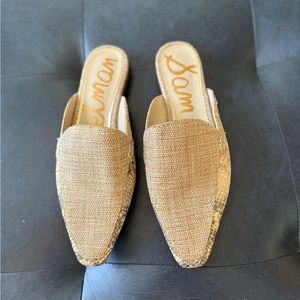 Sam Edelman Slides Size 9.5 WORN ONCE